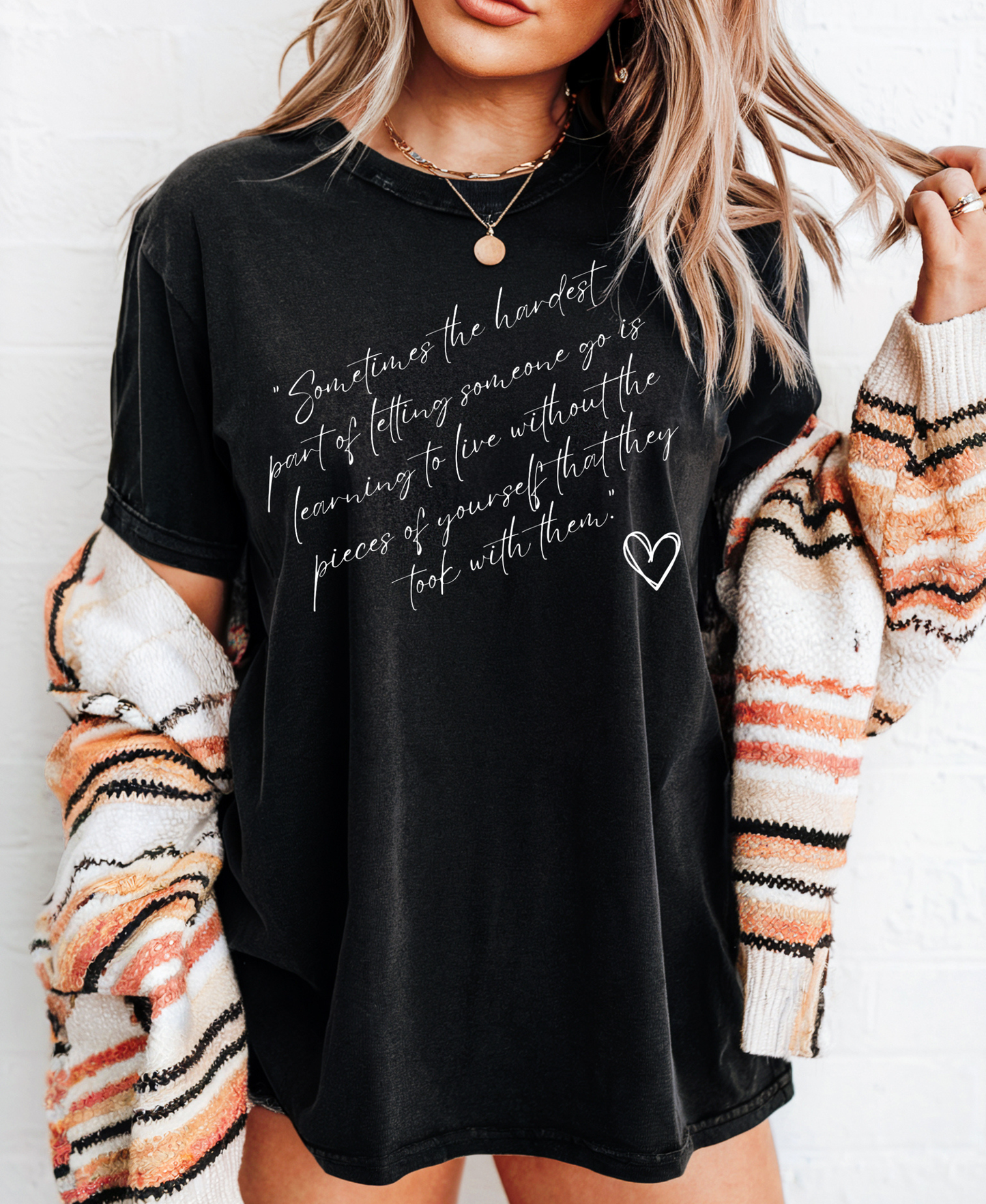 “Pieces of Yourself” 💔 Emotional Healing T-Shirt