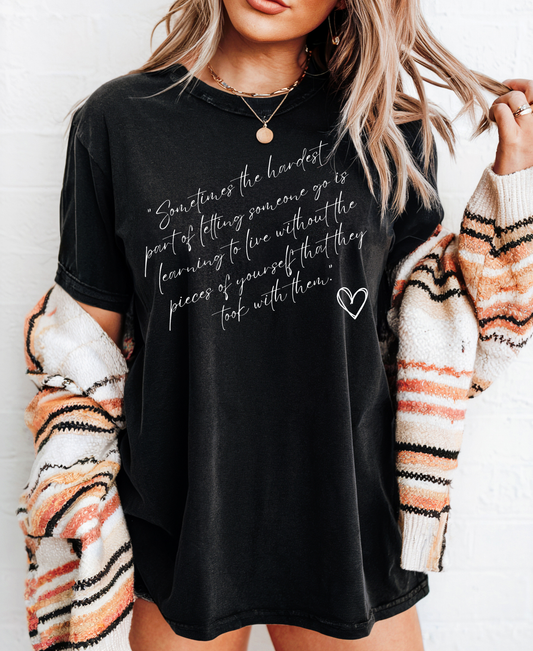 “Pieces of Yourself” 💔 Emotional Healing T-Shirt