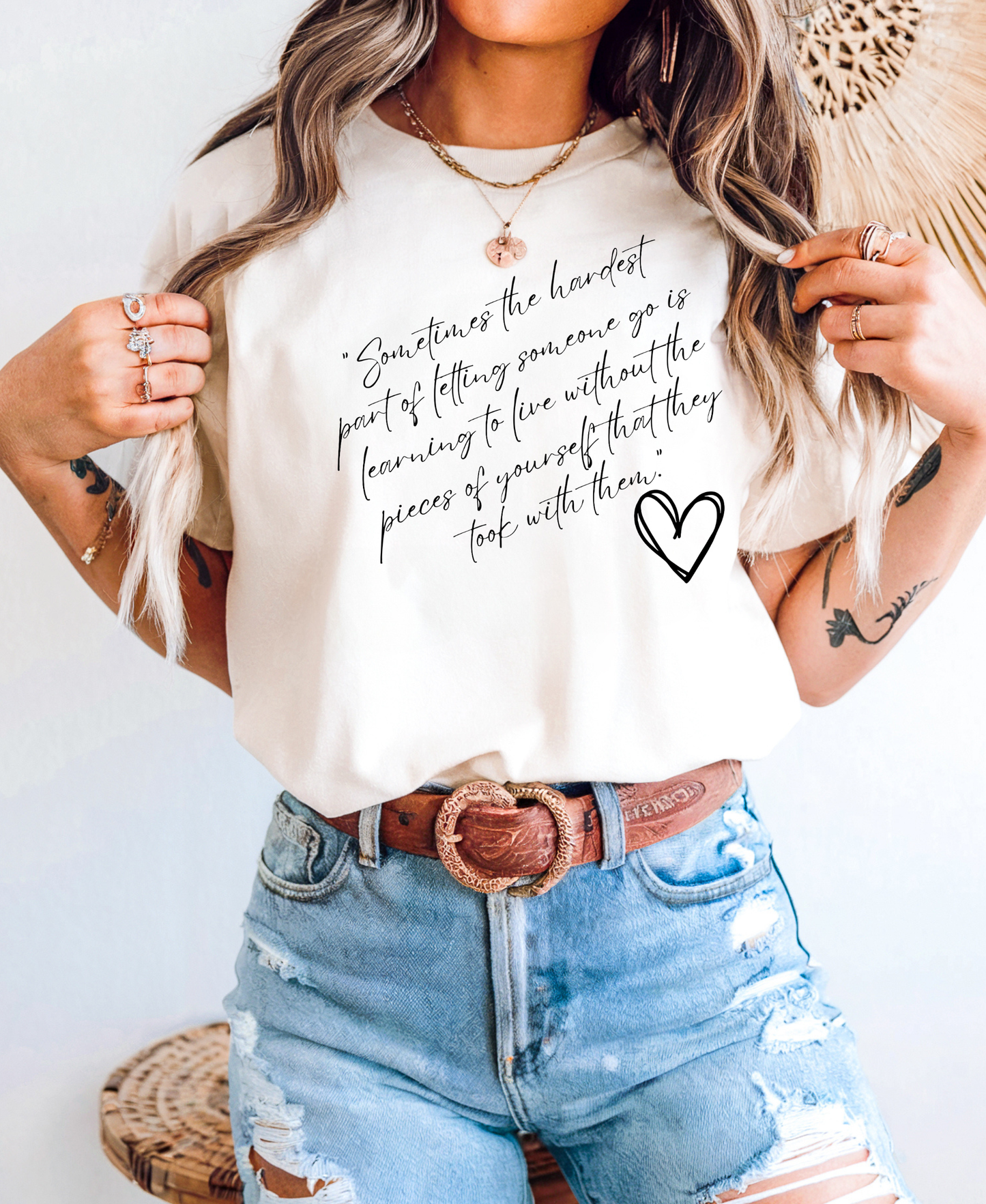 “Pieces of Yourself” 💔 Emotional Healing T-Shirt