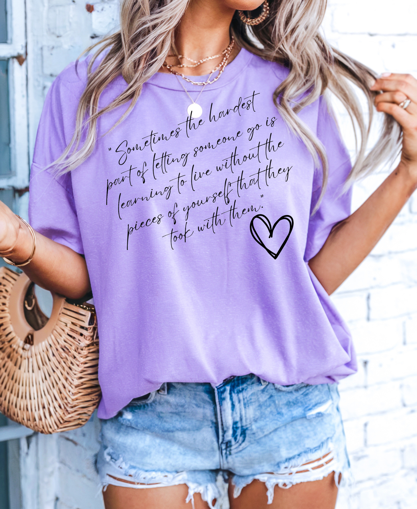 “Pieces of Yourself” 💔 Emotional Healing T-Shirt