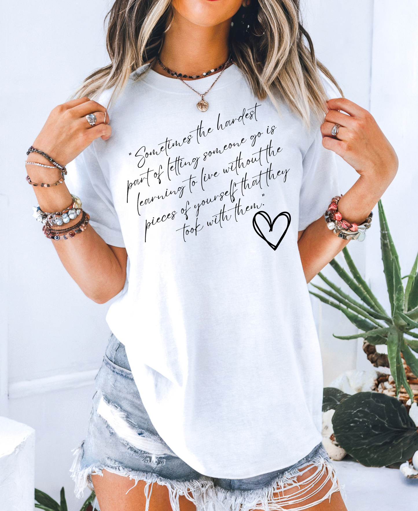 “Pieces of Yourself” 💔 Emotional Healing T-Shirt