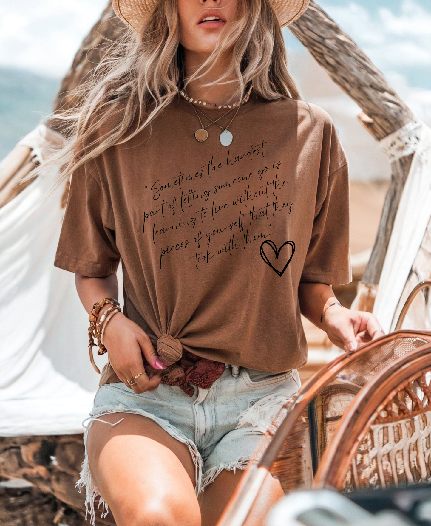 “Pieces of Yourself” 💔 Emotional Healing T-Shirt